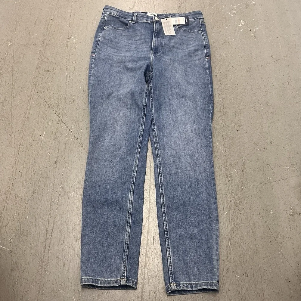 Tommy Hilfiger Women's  STRETCH HIGH RISE Signature‎ Curve Legging Jeans Size 12